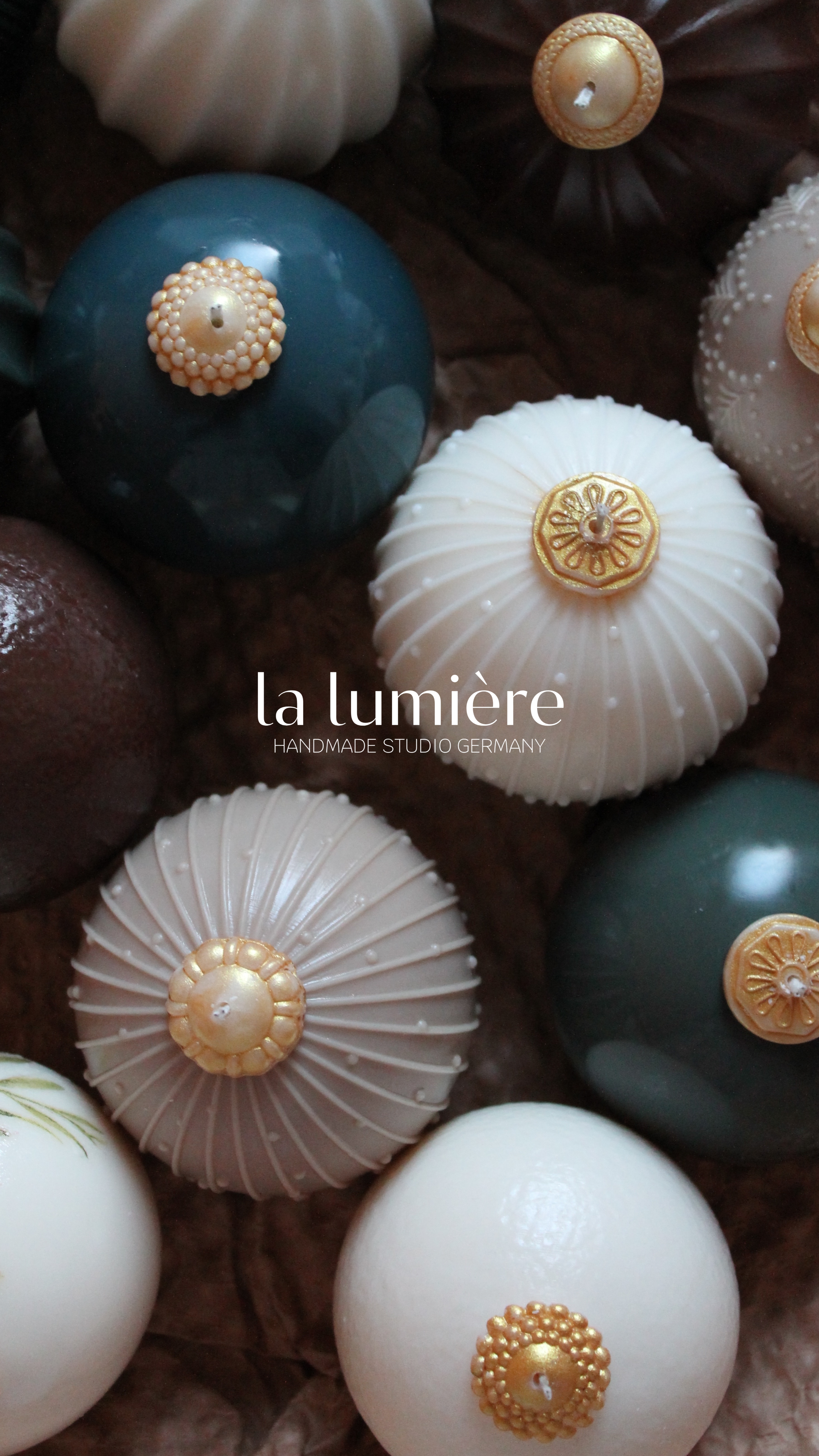 Elegante Weihnachtskugel - Sculpted