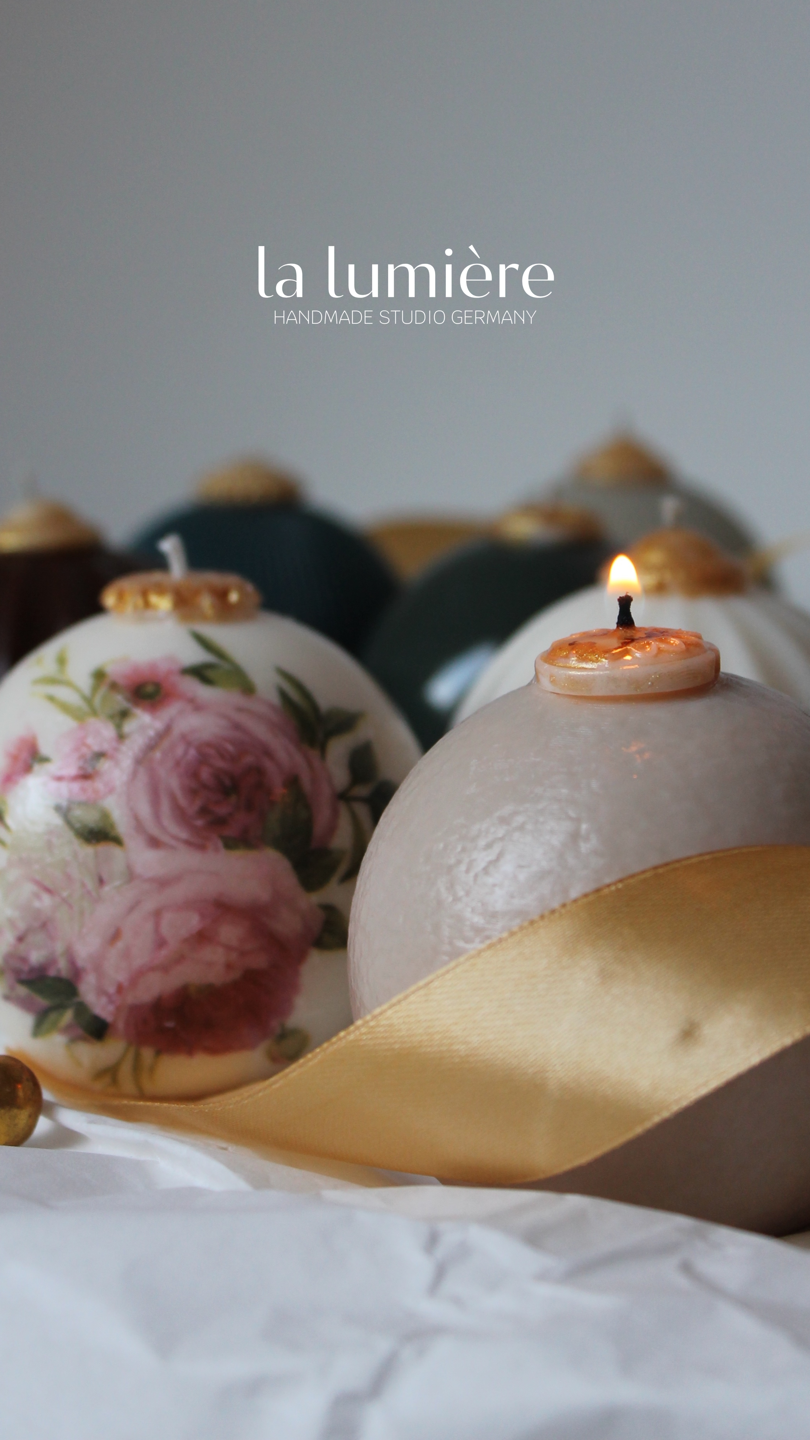 Elegante Weihnachtskugel - Vintage