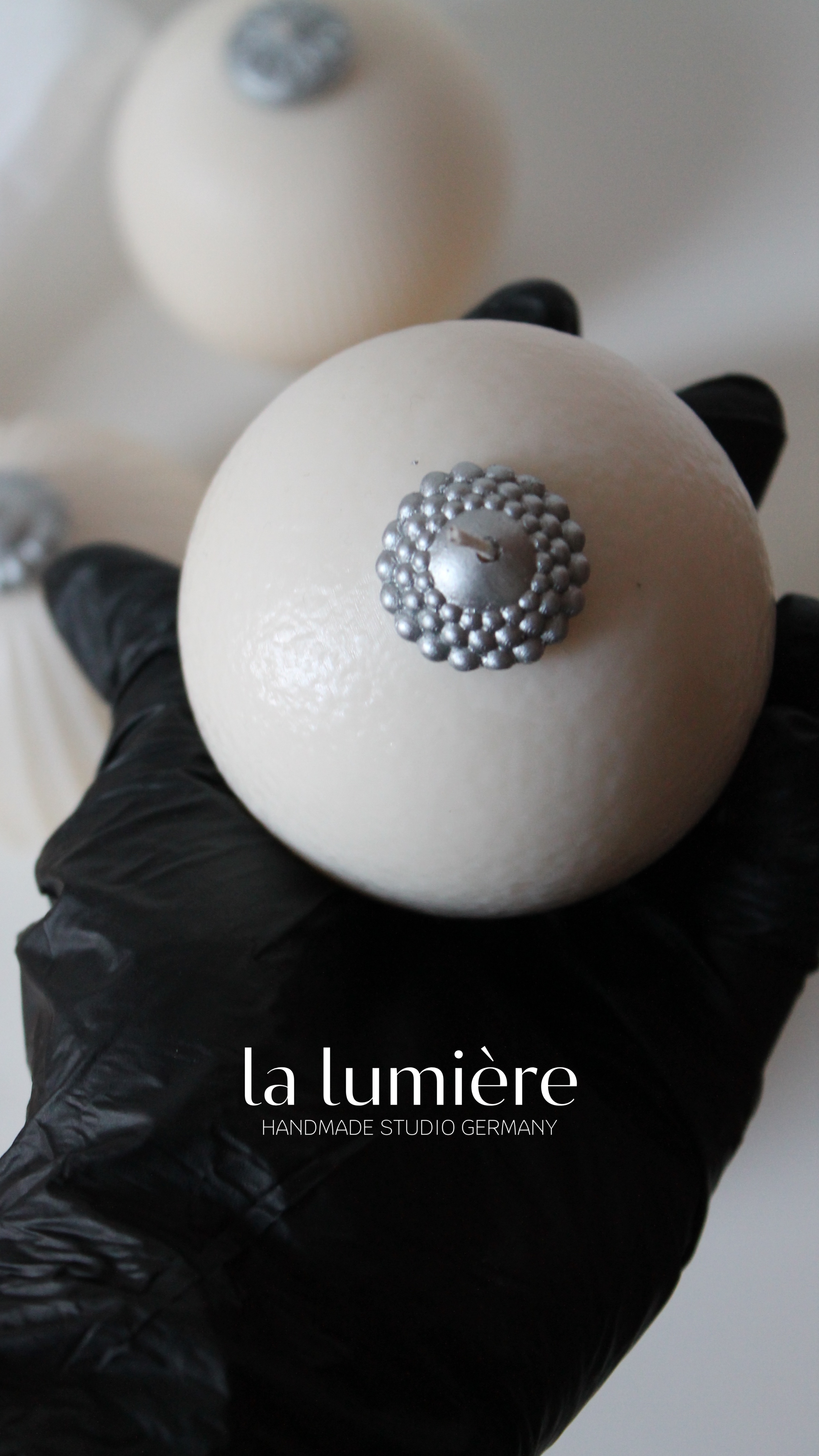 3er Set Harmony - Elegante Weihnachtskugel