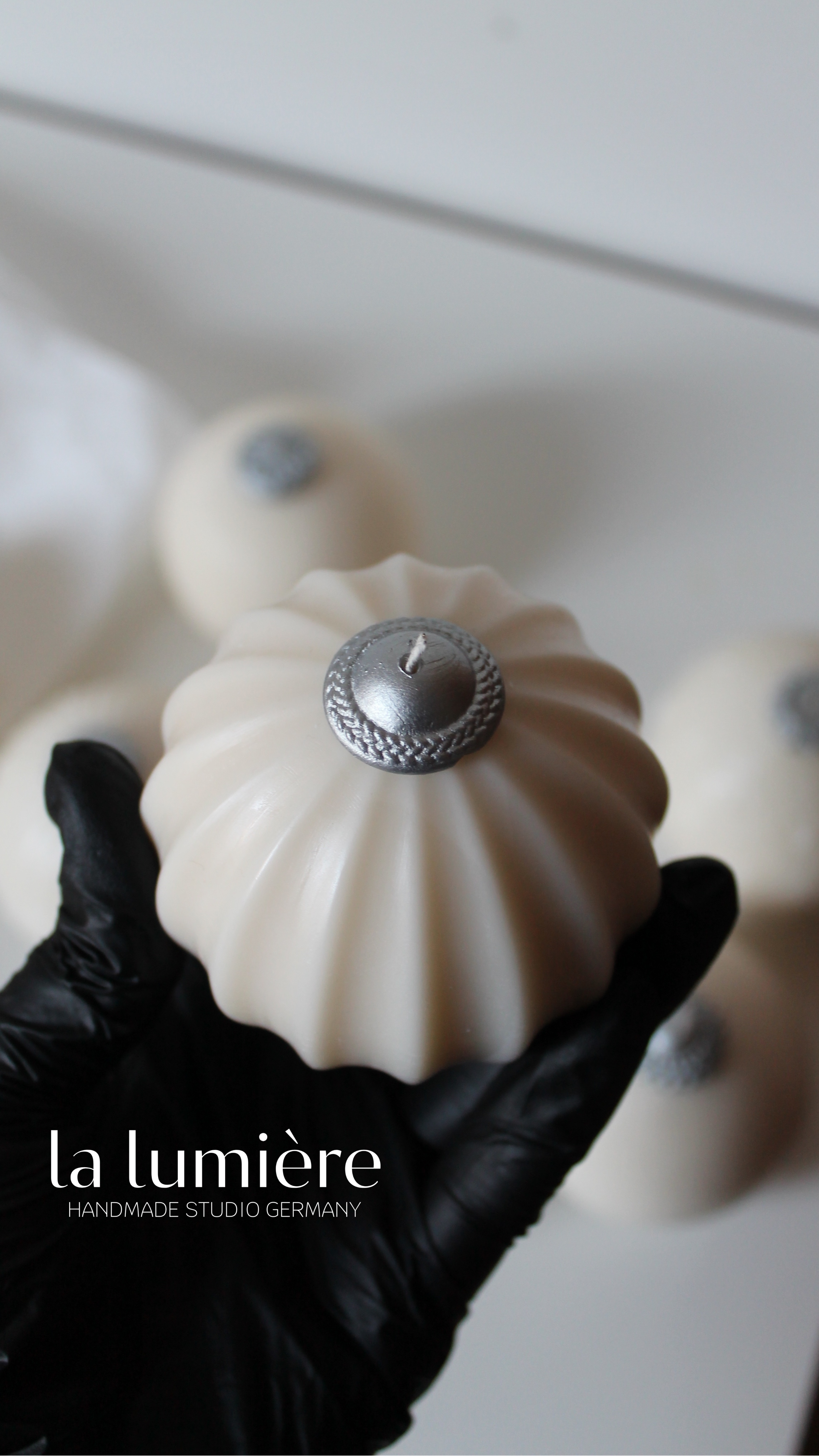 3er Set Harmony - Elegante Weihnachtskugel