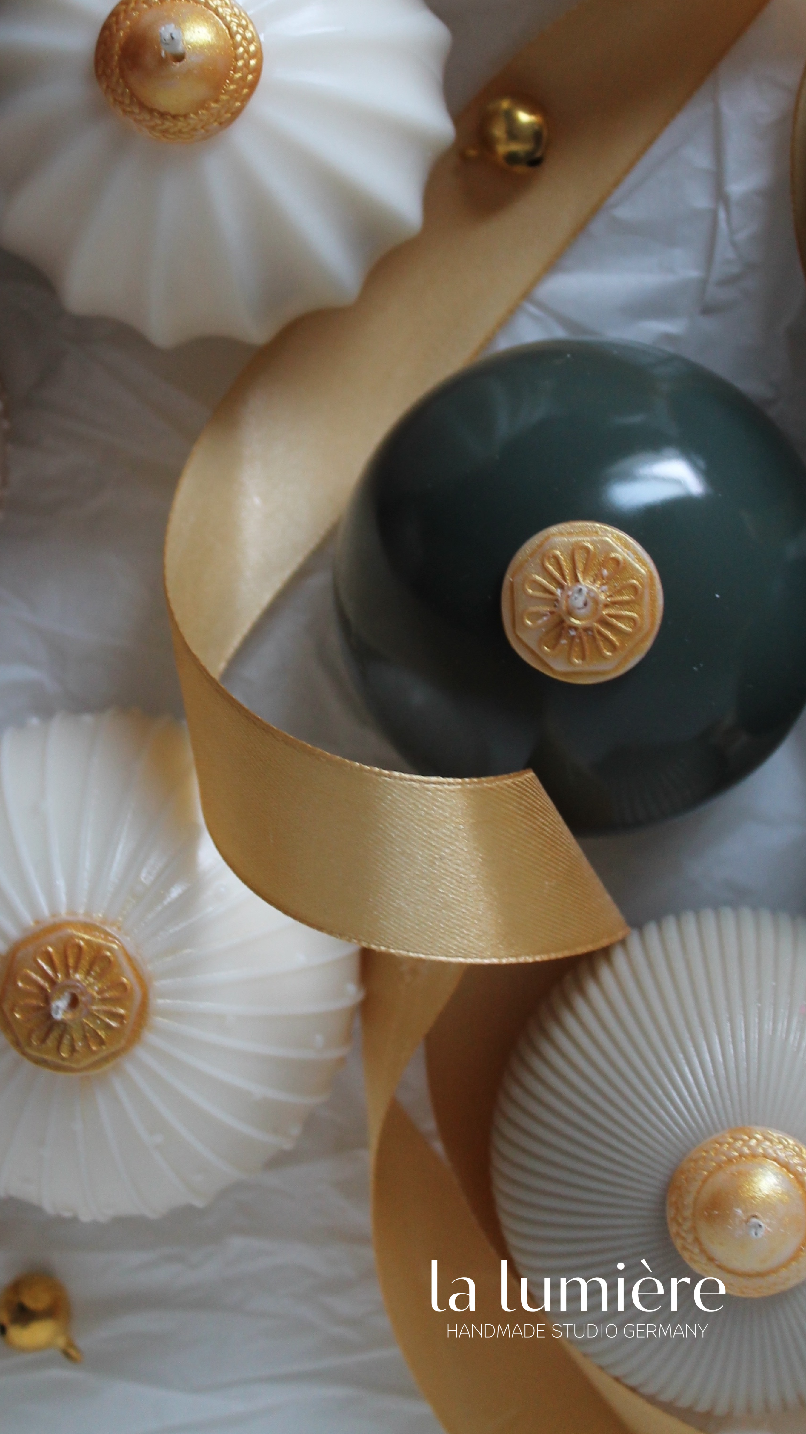 3er Set Winter - Elegante Weihnachtskugel