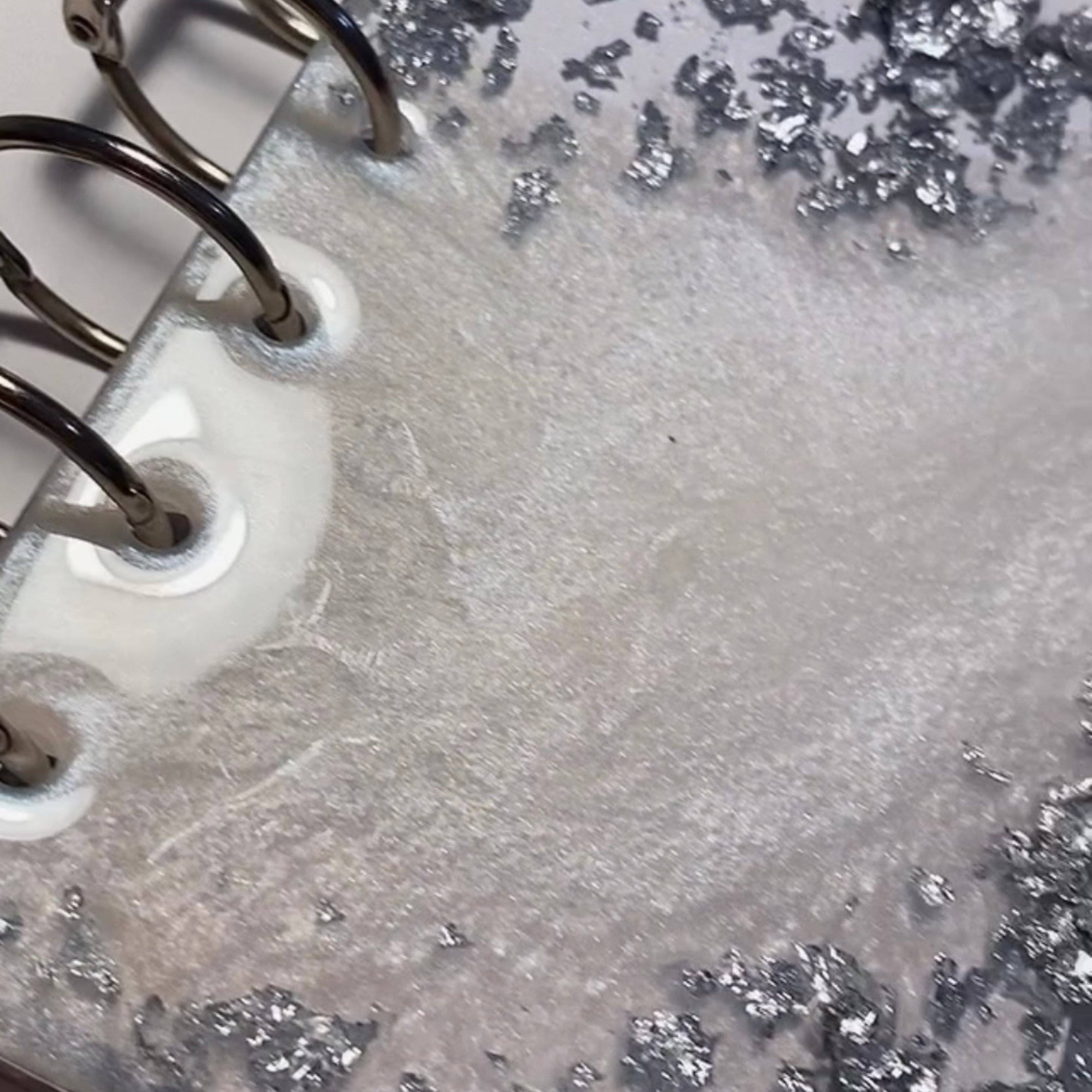 Schlüsselanhänger mit Silberpartikel A - E